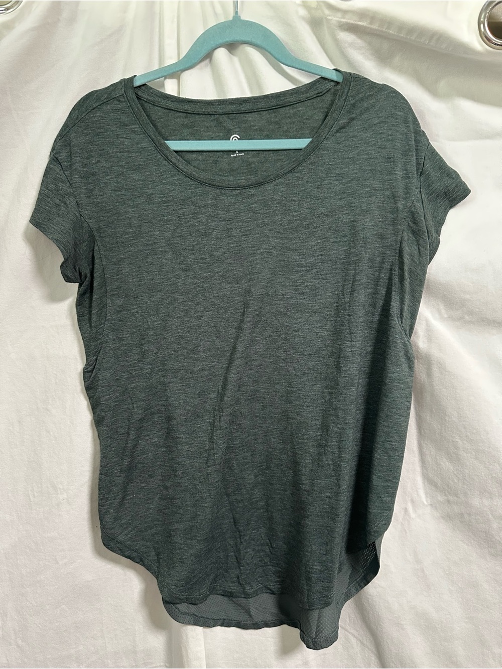 Champion Women's Short Sleeve Athletic Scoop Neck Tee - Green